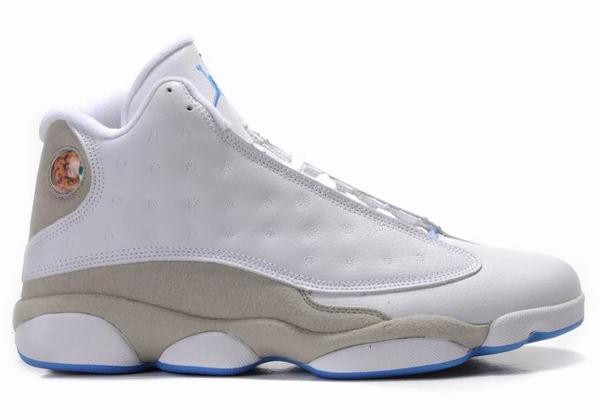 Buy Air Jordan 13 (XIII) Retro White Neutral Grey University Blue